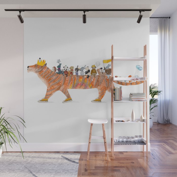 starlight tigerdoodle Wall Mural Gallery Image 1
