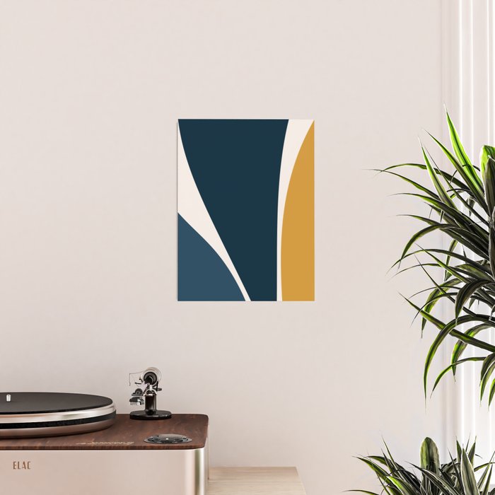 Minimalist Plant Abstract LXV Poster Gallery Image 2