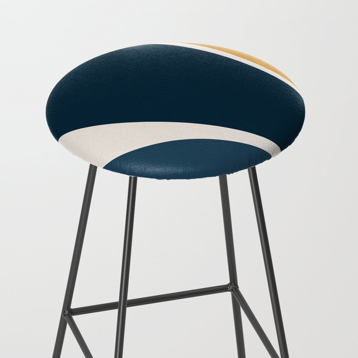 Minimalist Plant Abstract LXV Stool Gallery Image 2