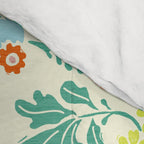 Classic Chinese-Inspired Pastel Floral Pattern Comforter Gallery Image 4