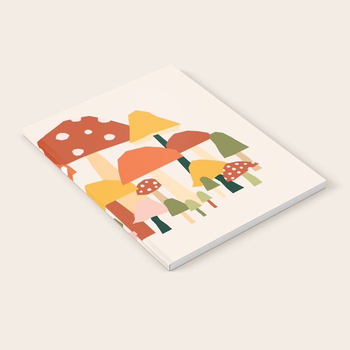Fall Mushrooms  Notebook Gallery Image 2