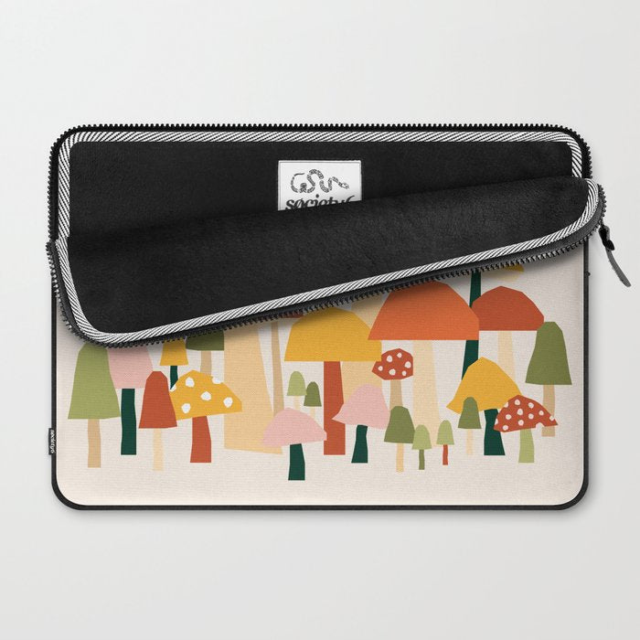 Fall Mushrooms  Laptop Sleeve Gallery Image 2