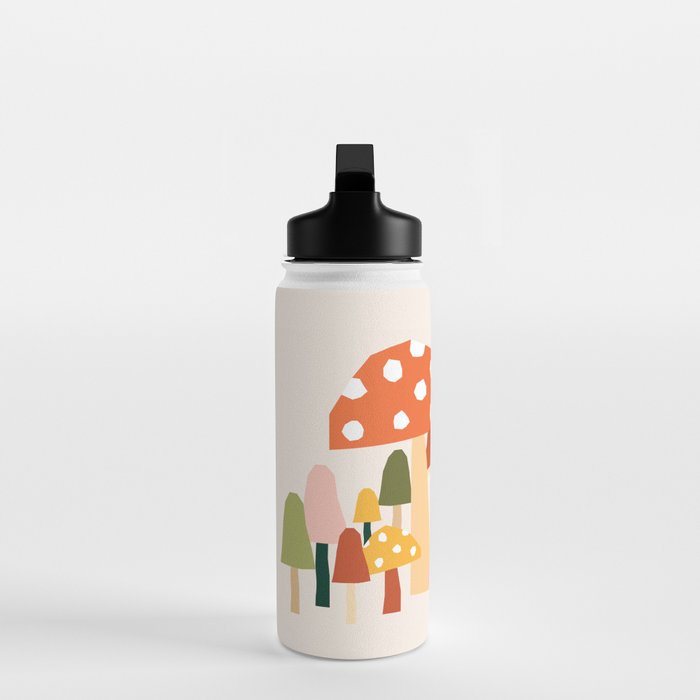 Fall Mushrooms  Water Bottle Gallery Image 3
