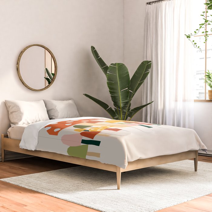Fall Mushrooms  Comforter Gallery Image 2