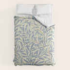 William Morris Vintage Willow Bough Blue Cream Pattern Duvet Cover Gallery Image 6