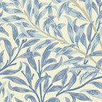 William Morris Vintage Willow Bough Blue Cream Pattern Coffee Mug Gallery Image 2