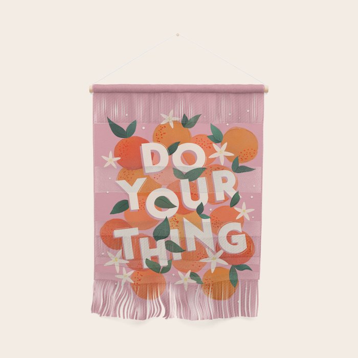 Do Your Thing - Summer Oranges  Wall Hanging Gallery Image 1