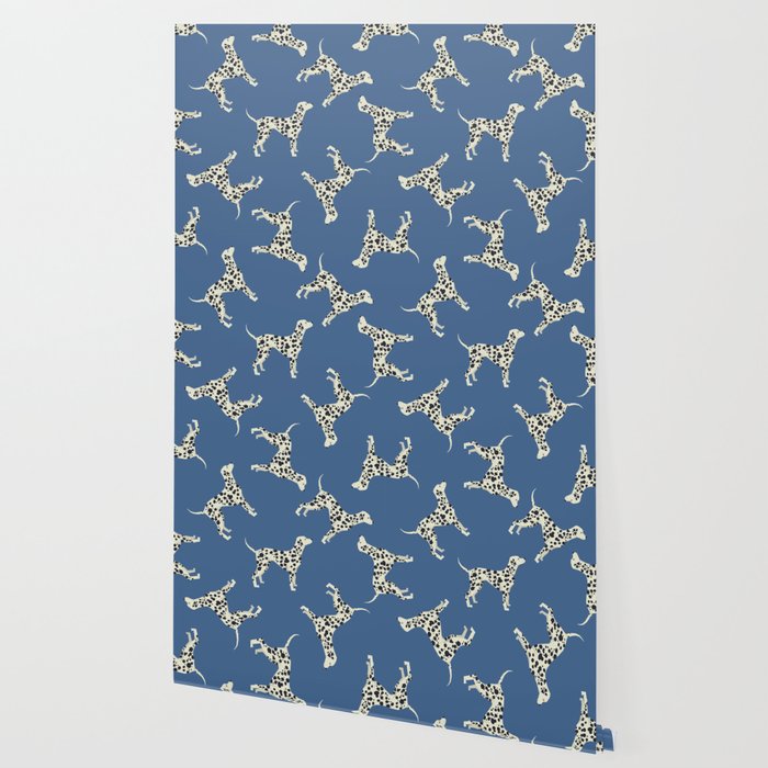 Dalmatian On Blue Wallpaper Gallery Image 2