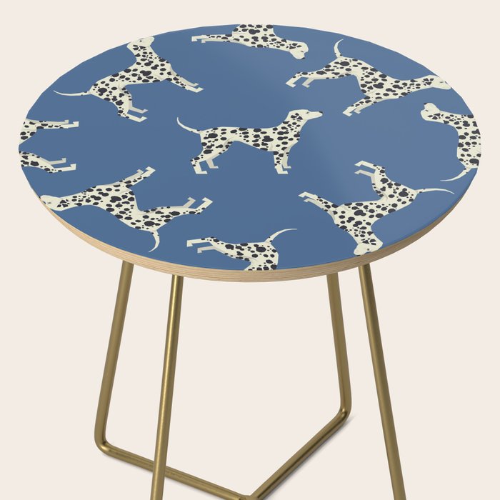 Dalmatian On Blue Side Table Gallery Image 2