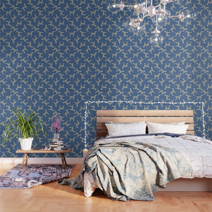 Dalmatian On Blue Wallpaper Gallery Image 3