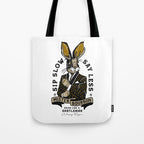 Mister Bourbon: Drink Like A Gentleman Jackalope Design Tote Bag Gallery Image 1