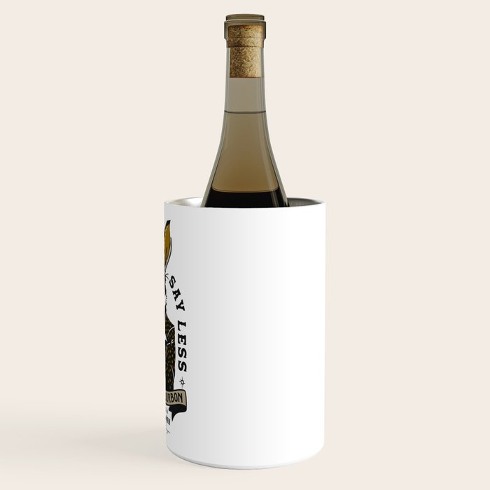Mister Bourbon: Drink Like A Gentleman Jackalope Design Wine Chiller Gallery Image 3