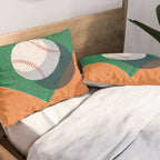 BALLS / Baseball I Pillow Sham Gallery Image 2