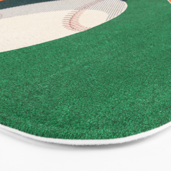 BALLS / Baseball I Bath Mat Gallery Image 3