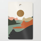 Cat Landscape 93 Cutting Board Gallery Image 1