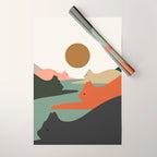 Cat Landscape 93 Wrapping Paper Gallery Image 1