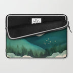 Emerald Hills Laptop Sleeve Gallery Image 2