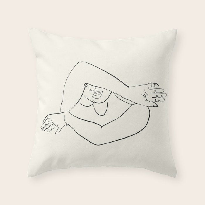 The Longing Throw Pillow Gallery Image 1