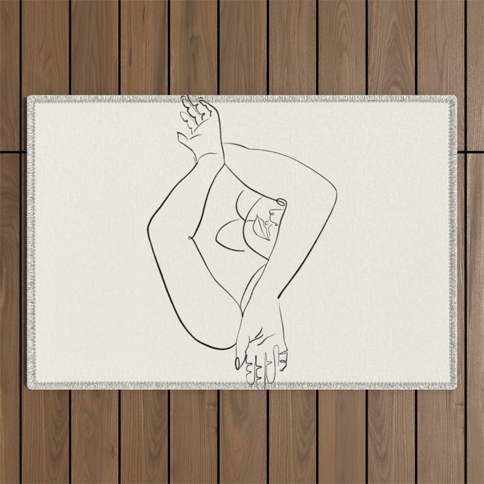 The Longing Outdoor Rug Gallery Image 1