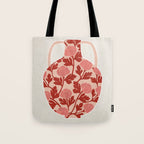 Vase and roses Tote Bag Gallery Image 1