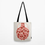 Vase and roses Tote Bag Gallery Image 2