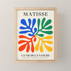 Nature Leaf Cutouts II: Day Edition | Mid-Century Henri Matisse Series Mini Art Print Gallery Image 1