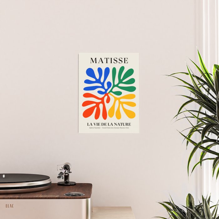 Nature Leaf Cutouts II: Day Edition | Mid-Century Henri Matisse Series Poster Gallery Image 2
