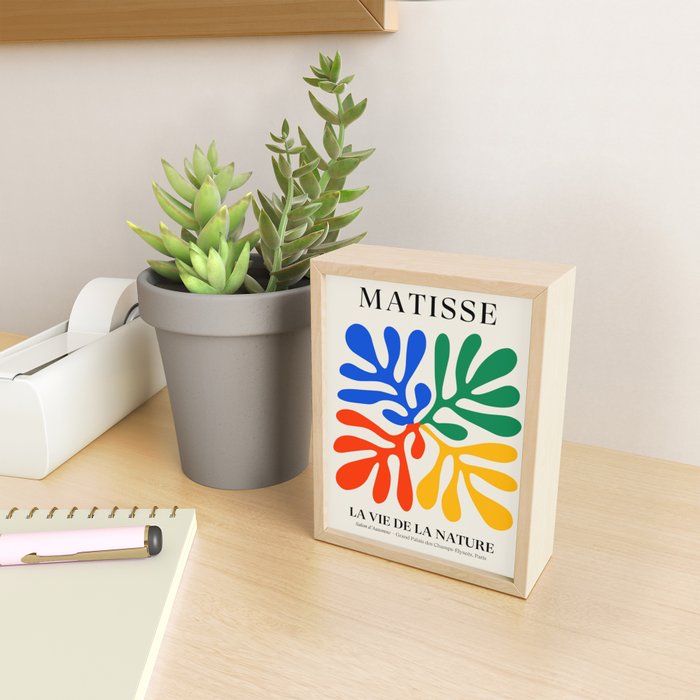 Nature Leaf Cutouts II: Day Edition | Mid-Century Henri Matisse Series Mini Art Print Gallery Image 2