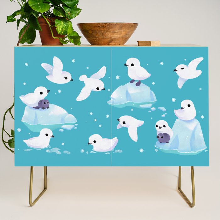 Snow petrel Credenza Gallery Image 1