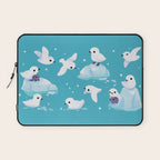 Snow petrel Laptop Sleeve Gallery Image 1