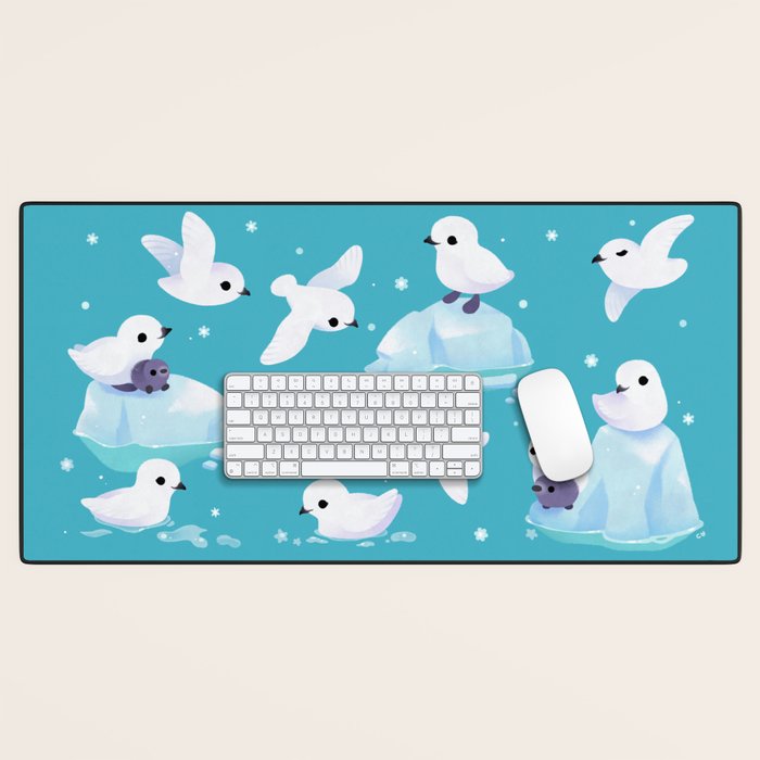 Snow petrel Desk Mat Gallery Image 1