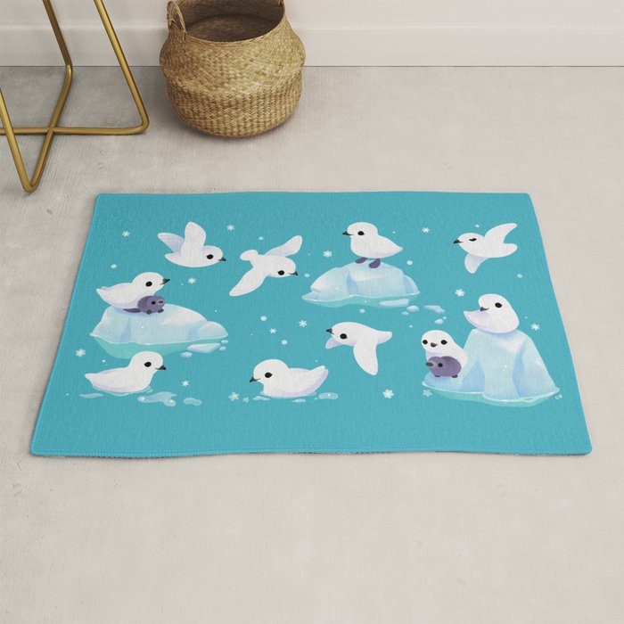 Snow petrel Rug Gallery Image 1