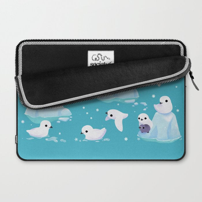 Snow petrel Laptop Sleeve Gallery Image 2