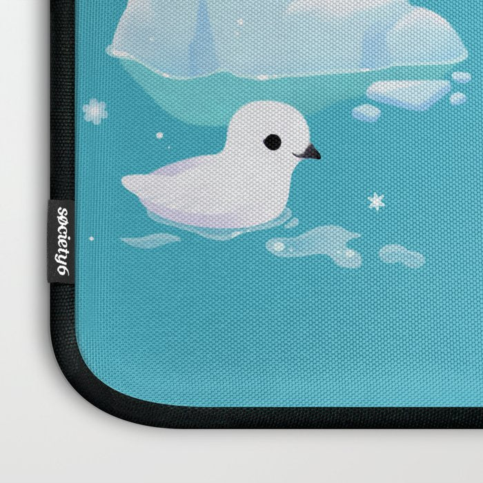 Snow petrel Laptop Sleeve Gallery Image 3