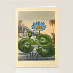 Egyptian Water Lily from "The Temple of Flora," 1812 (benefitting The Nature Conservancy) Stationery Card Gallery Image 2