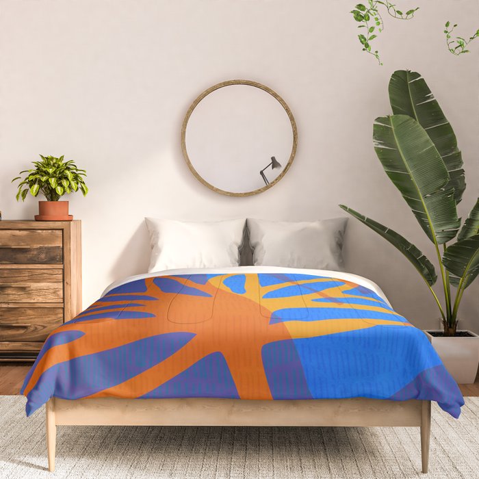 Colorful Botanic Shapes Comforter Gallery Image 3