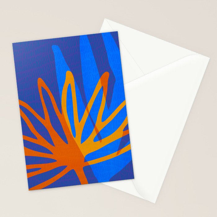 Colorful Botanic Shapes Stationery Card Gallery Image 2