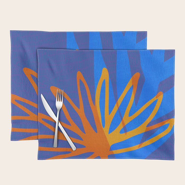 Colorful Botanic Shapes Placemat Gallery Image 1
