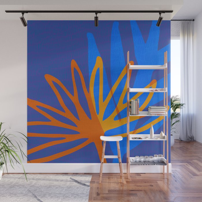 Colorful Botanic Shapes Wall Mural Gallery Image 1