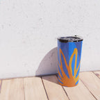 Colorful Botanic Shapes Travel Mug Gallery Image 4