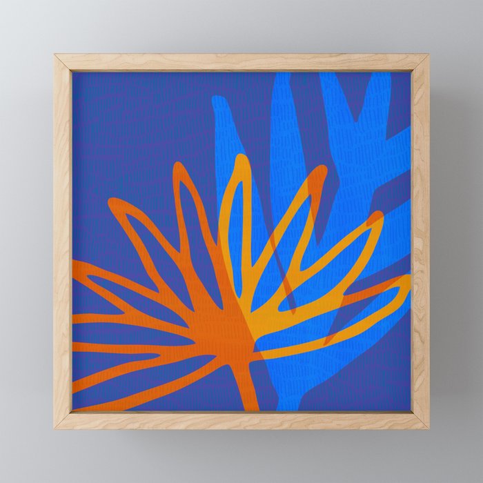 Colorful Botanic Shapes Mini Art Print Gallery Image 1
