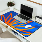Colorful Botanic Shapes Desk Mat Gallery Image 2