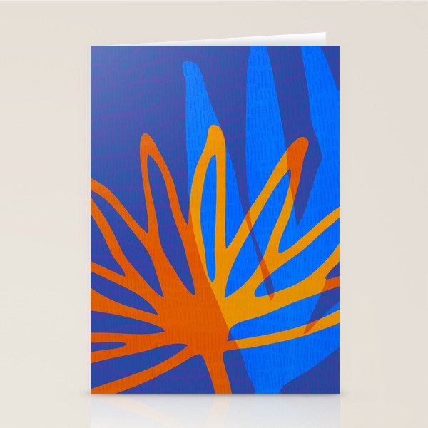 Colorful Botanic Shapes Stationery Card Gallery Image 2