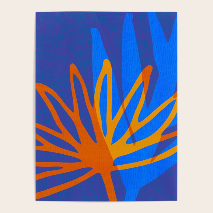 Colorful Botanic Shapes Poster Gallery Image 1