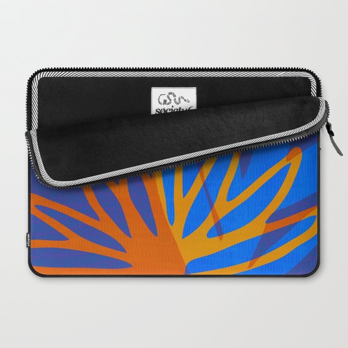 Colorful Botanic Shapes Laptop Sleeve Gallery Image 2