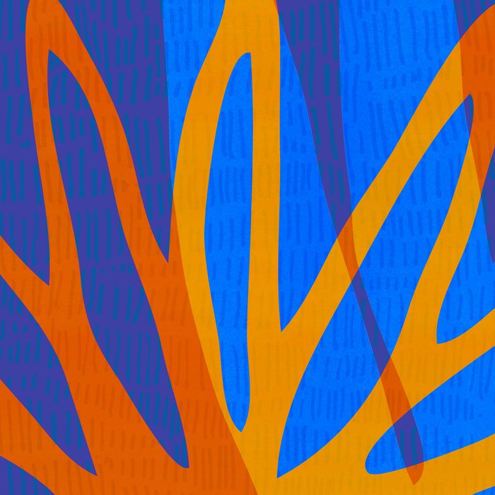 Colorful Botanic Shapes Coffee Mug Gallery Image 2