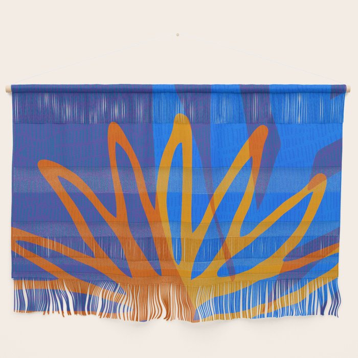 Colorful Botanic Shapes Wall Hanging Gallery Image 1
