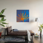 Colorful Botanic Shapes Wood Wall Art Gallery Image 2