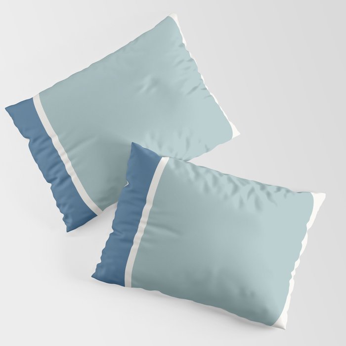 Contemporary Color Block XVIII Pillow Sham Gallery Image 1