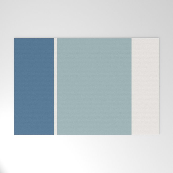 Contemporary Color Block XVIII Welcome Mat Gallery Image 1